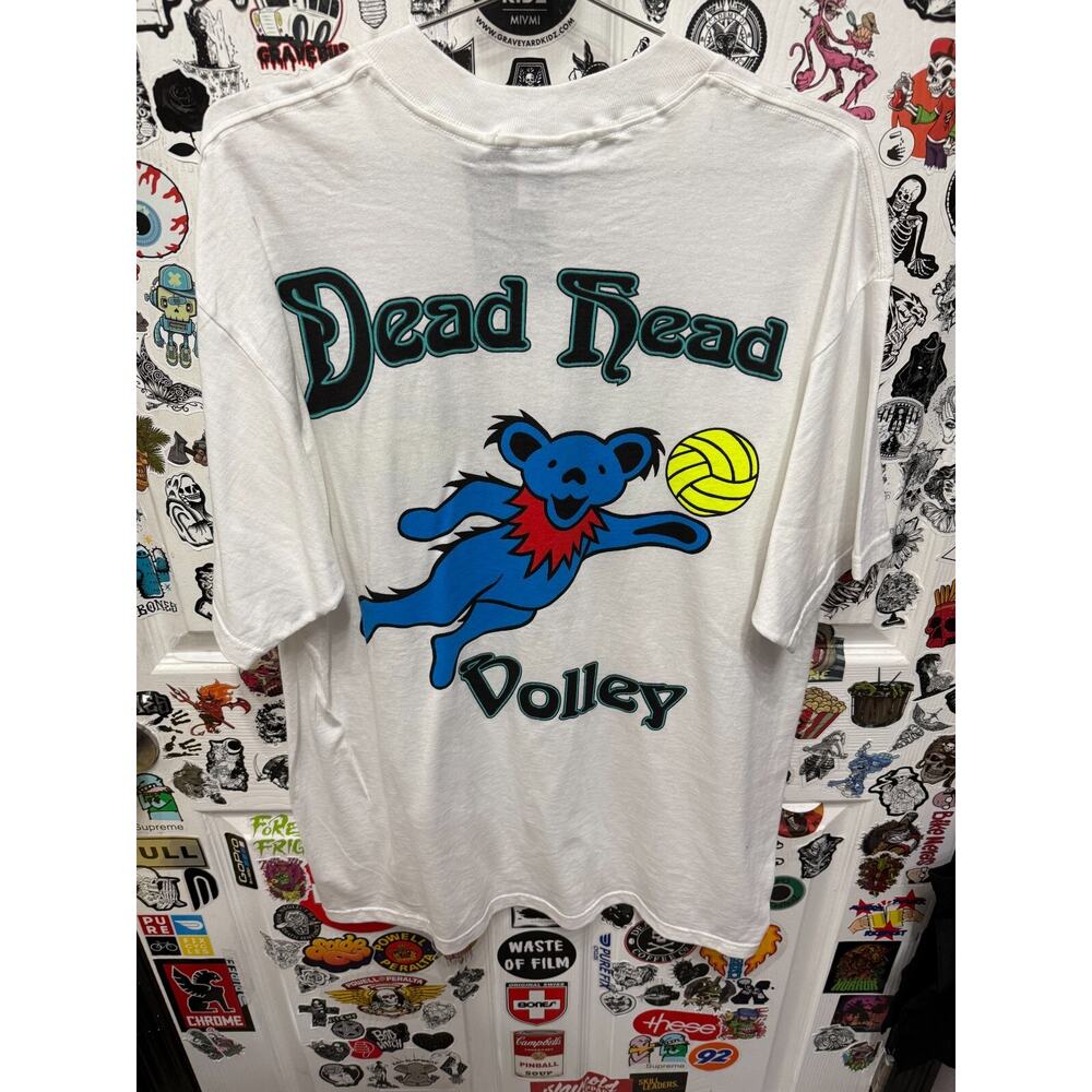 90's Grateful Dead Band Shirt Dead Head Volleyball Size XL